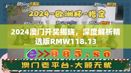 2024澳門開獎揭曉，深度解析精選版RMW118.13