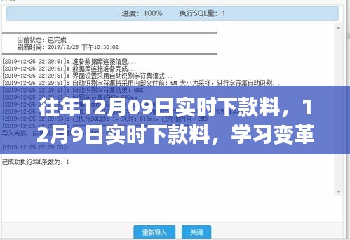 12月9日實時下款料，學習變革的魔力，交響出自信與成就的時刻。