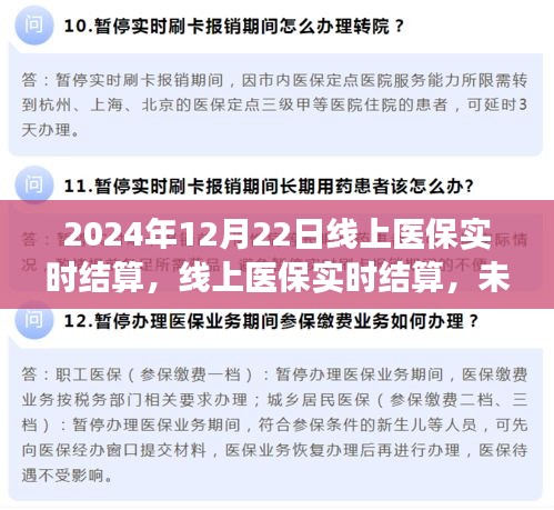 線上醫(yī)保實(shí)時(shí)結(jié)算，未來(lái)醫(yī)療支付的新模式展望