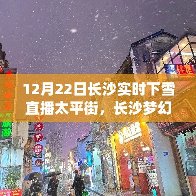 長沙夢幻飄雪日，太平街實時下雪直播絕美呈現(xiàn)