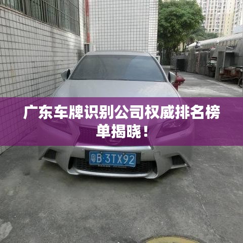 廣東車牌識別公司權(quán)威排名榜單揭曉！