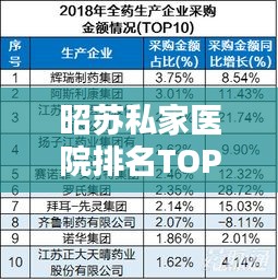 昭蘇私家醫(yī)院排名TOP10，權(quán)威榜單揭曉