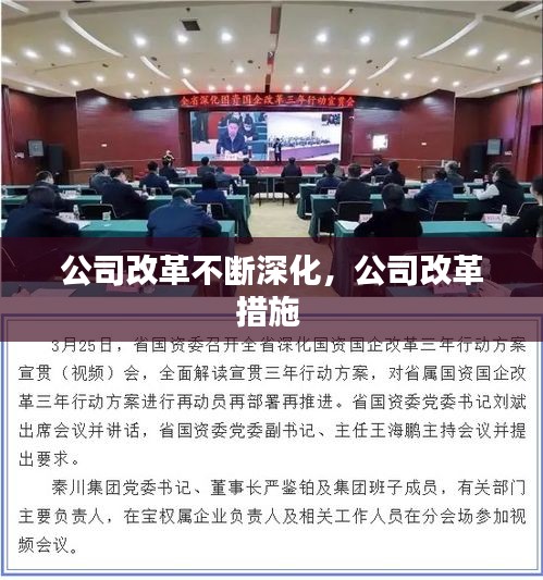 公司改革不斷深化，公司改革措施 