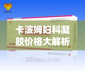 卡波姆婦科凝膠價格大解析，市場行情、品牌差異及購買指南